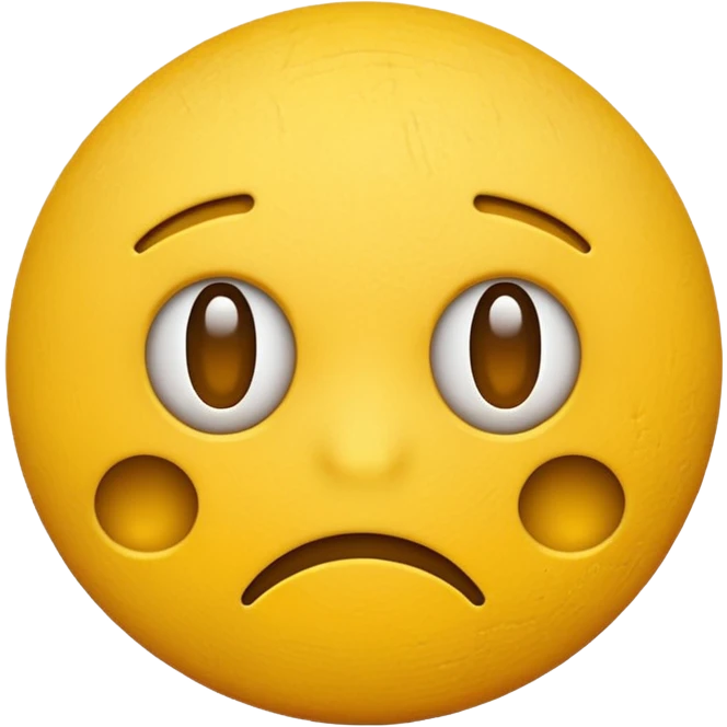 frustrated yellow emoji emoji