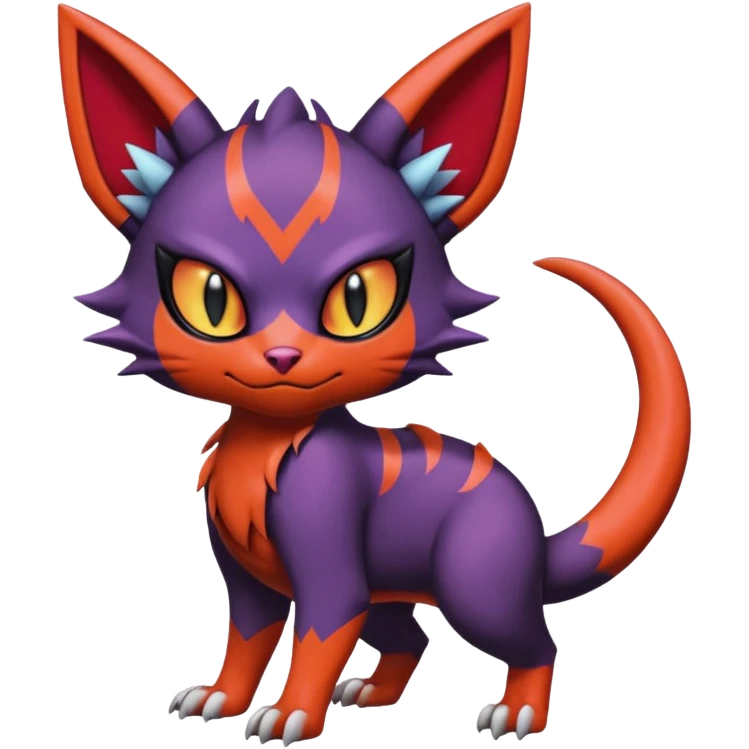Noivern-Noibat-Torracat-Litten-fusion emoji