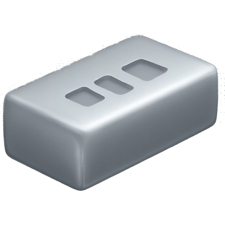 silver BAR gray emoji