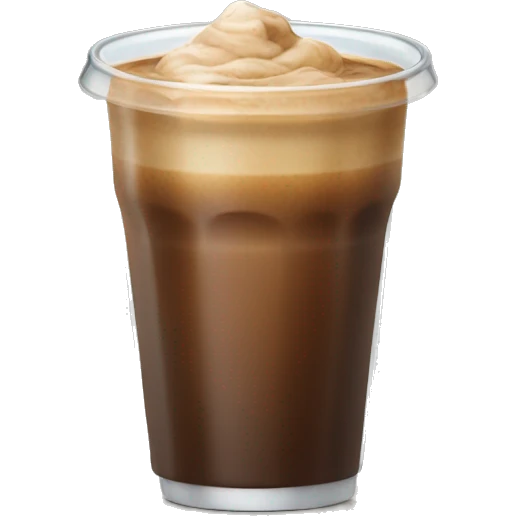 Ice coffee  emoji