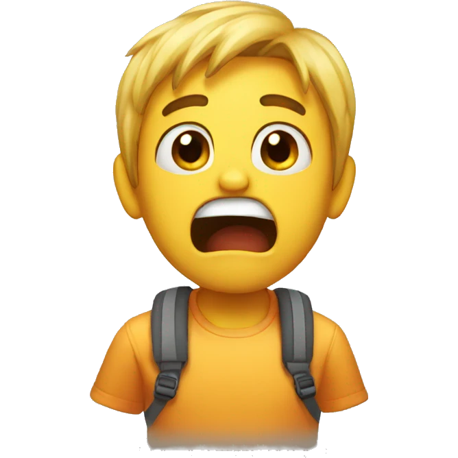 scared emoji