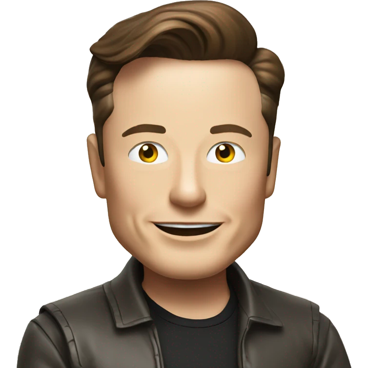 elon musk holding spark emoji