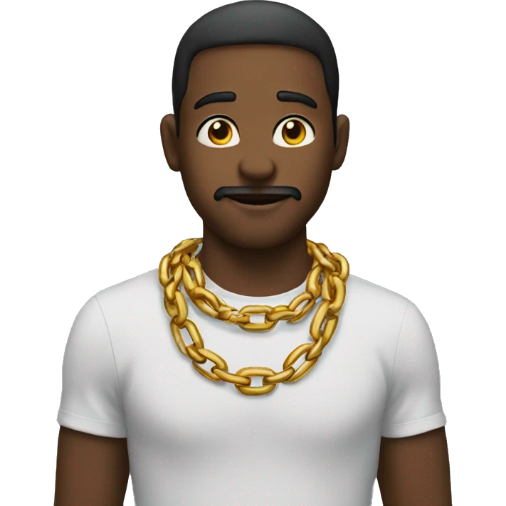 chain around neck emoji