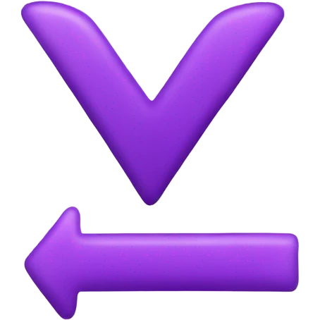 two purple checkmarks emoji