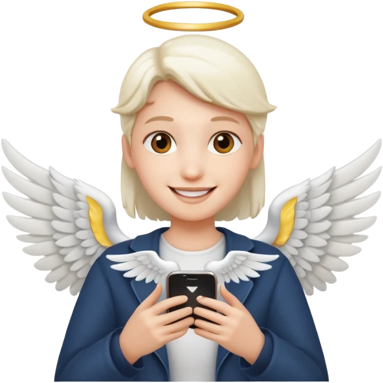 ☺️📱🪽 emoji