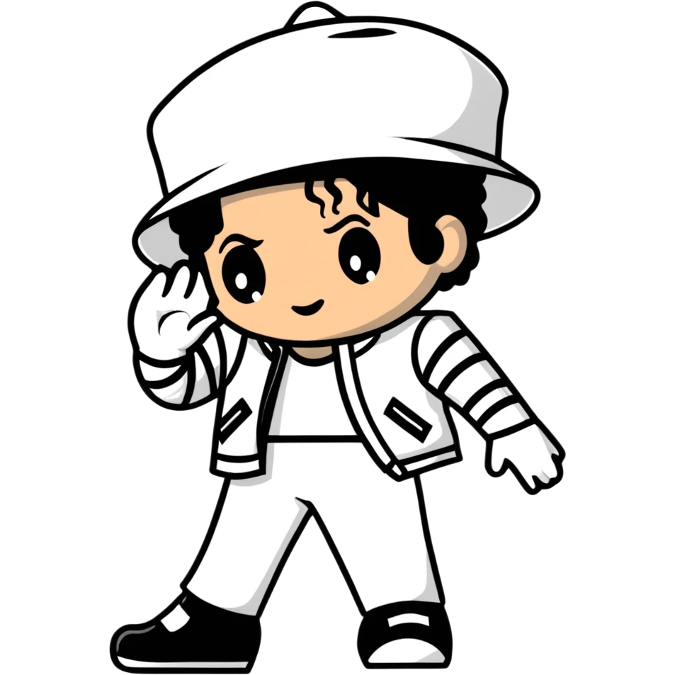 Michael Jackson at the super bowel emoji