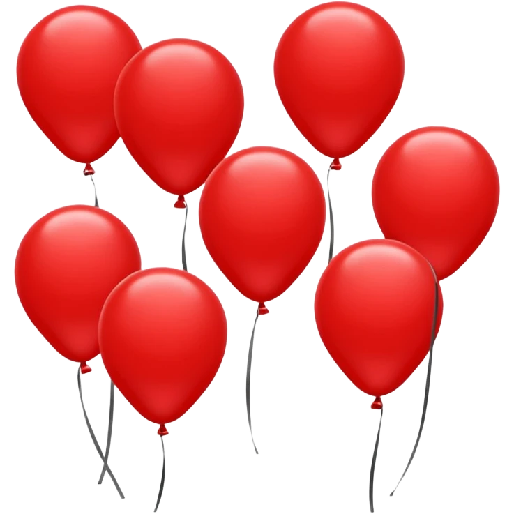 red balloons emoji