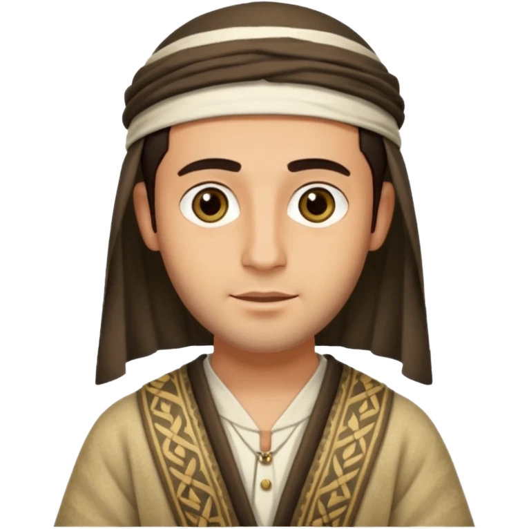 jewish man young ancient Judea emoji