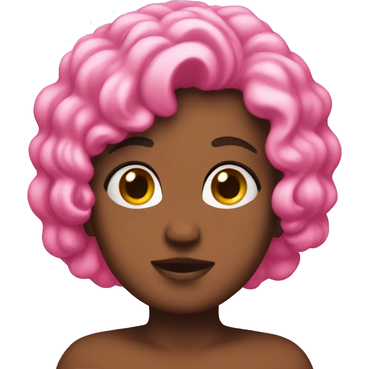 Pink heard emoji