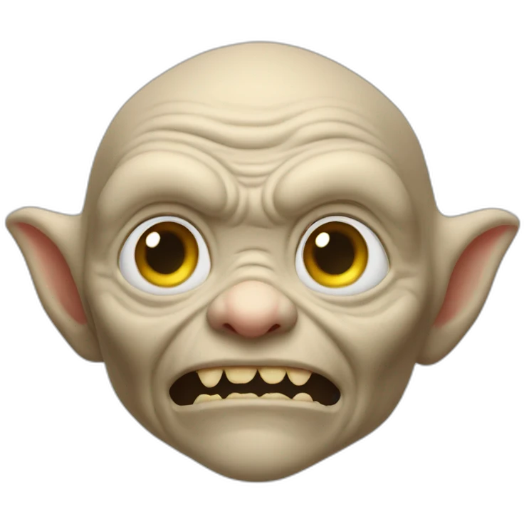 Golum charm emoji