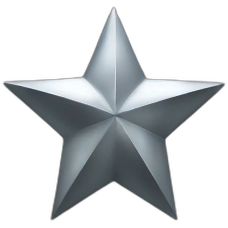 metal star emoji