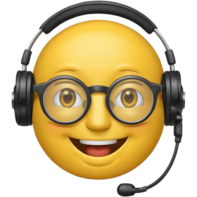 a yellow smiley face that looks like a programmer emoji