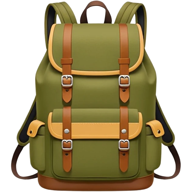 Backpack – sturdy with straps emoji