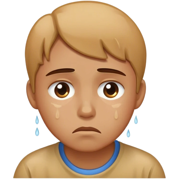 A wet person drained, and sad looking down, feeling like quitting.. saying I dont care, but with eyes of determination emoji