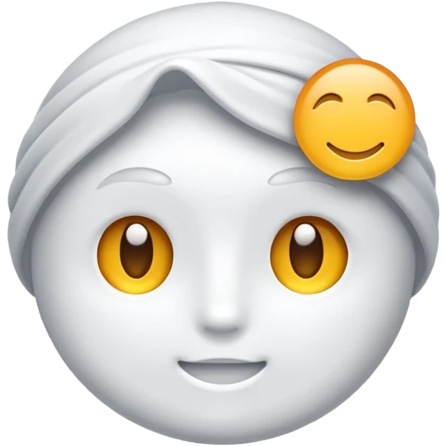 Point white emoji