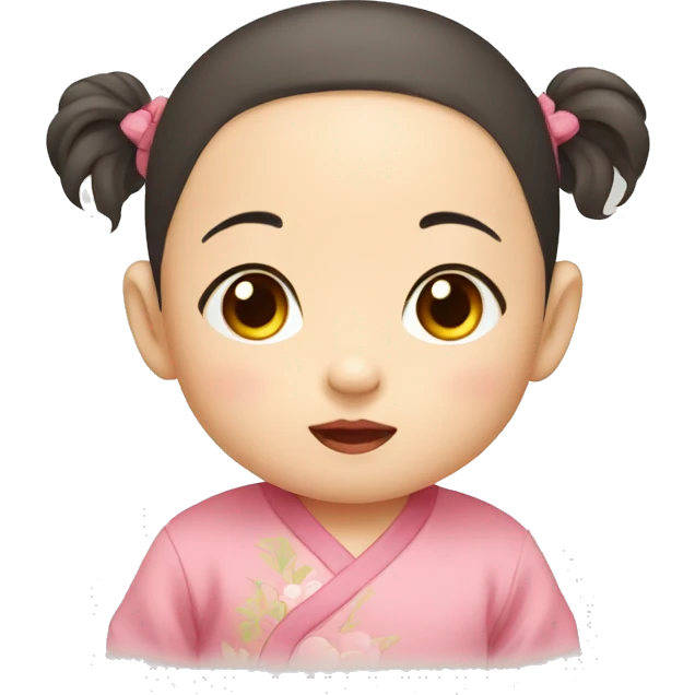 cute chinese baby emoji