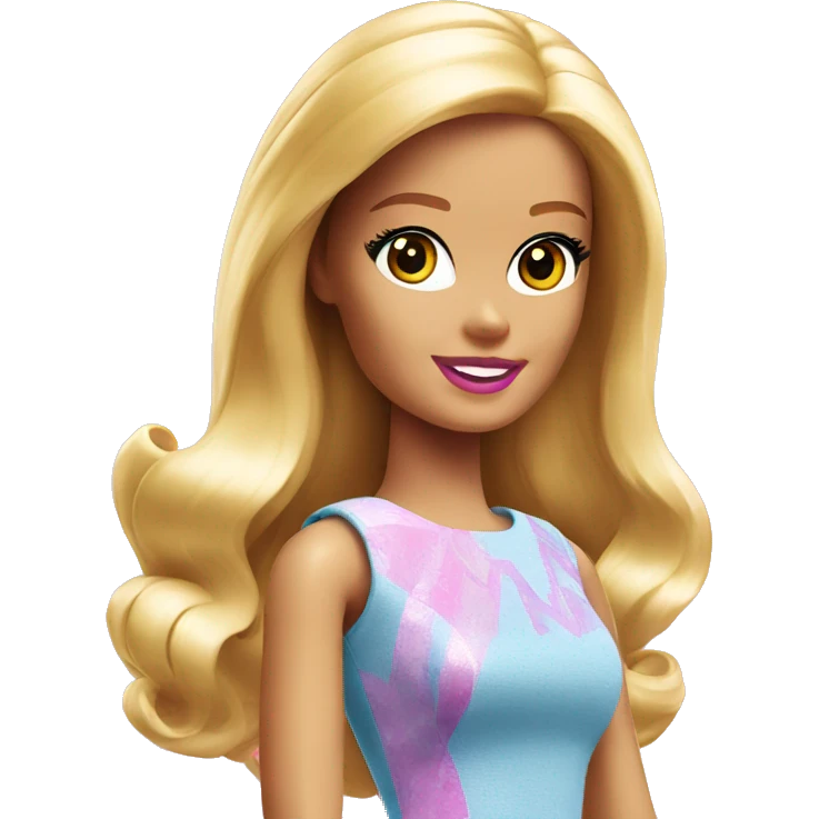 Barbie logo emoji