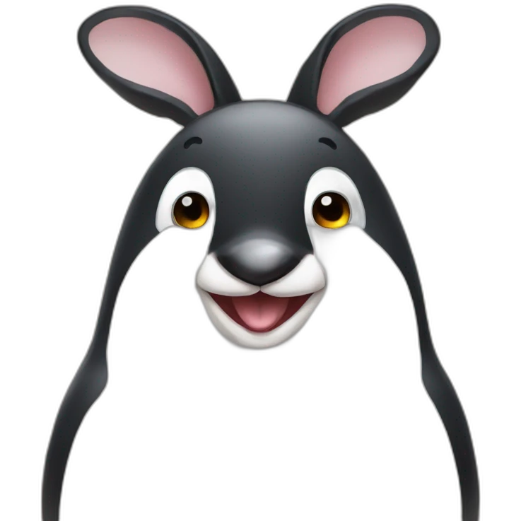 Penguin Rabbit emoji