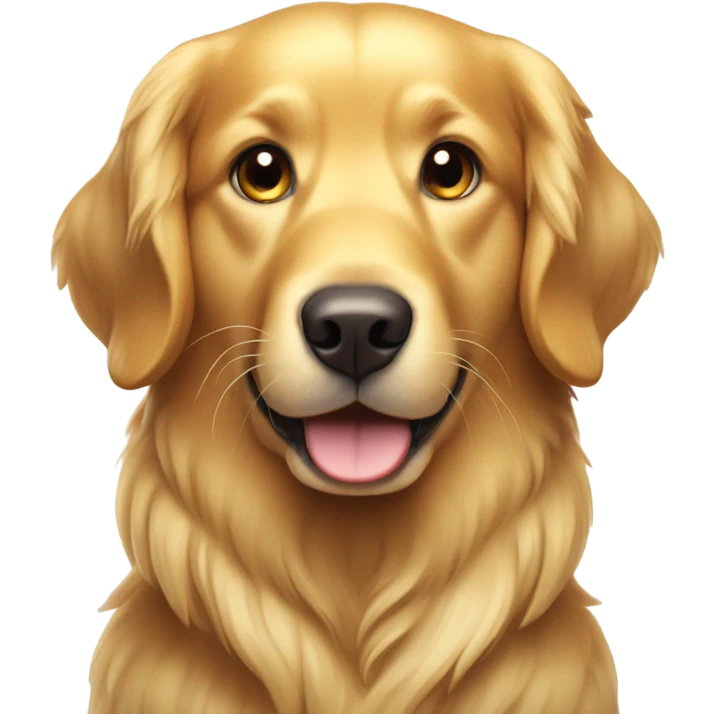 golden retriever  emoji