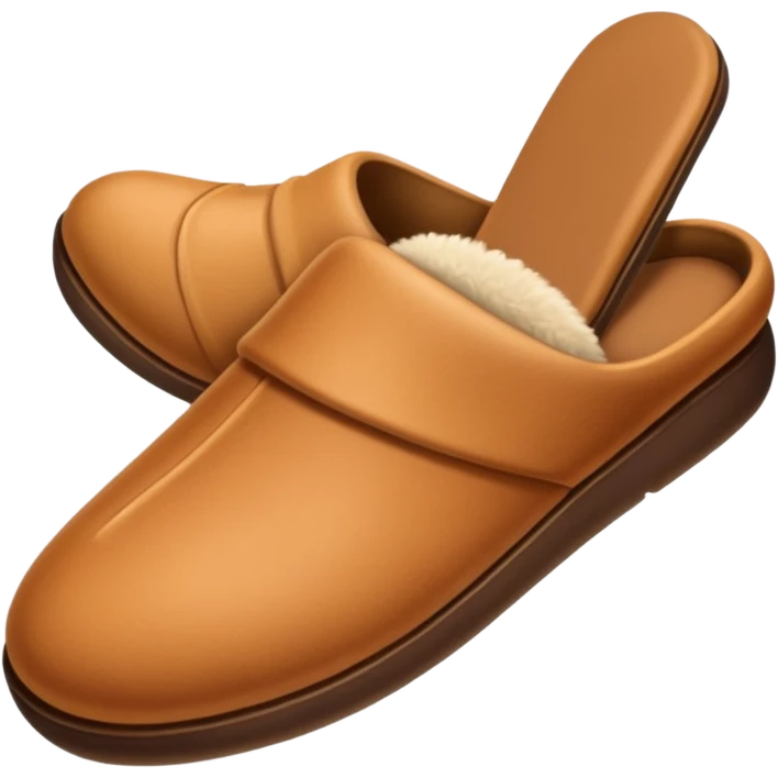 Hand holding a slipper emoji