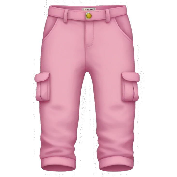 Pink cargo pants emoji