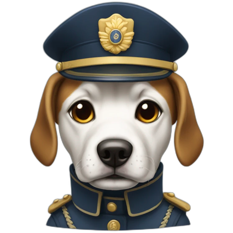 Chien de gendarme  emoji