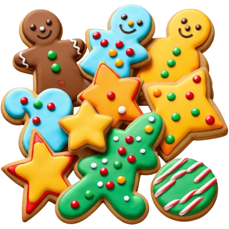 Christmas cookies emoji