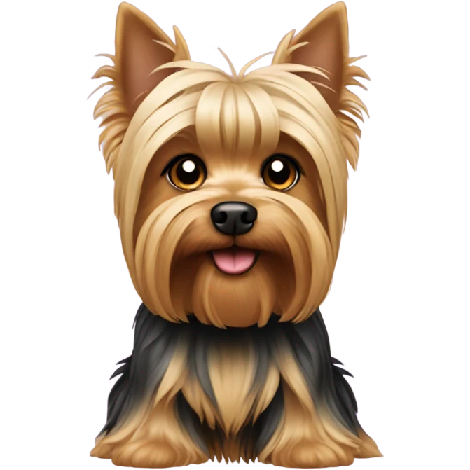 Yorkshire terrier emoji