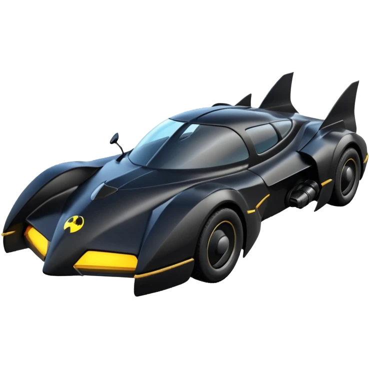 the animated series Batmobile  emoji