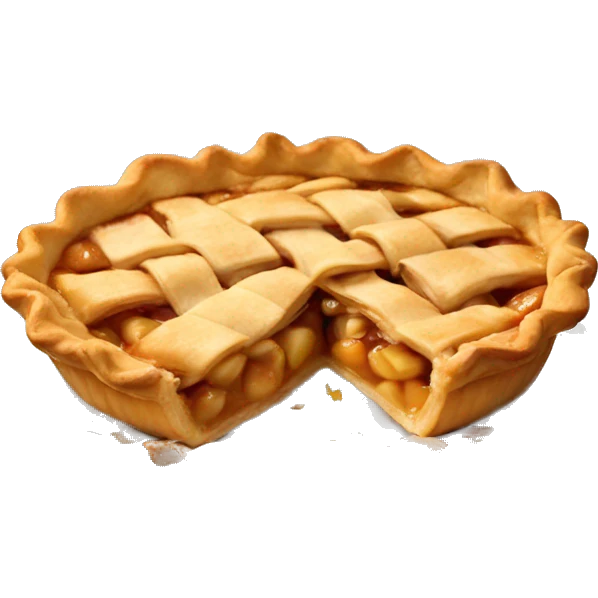 Apple pie emoji