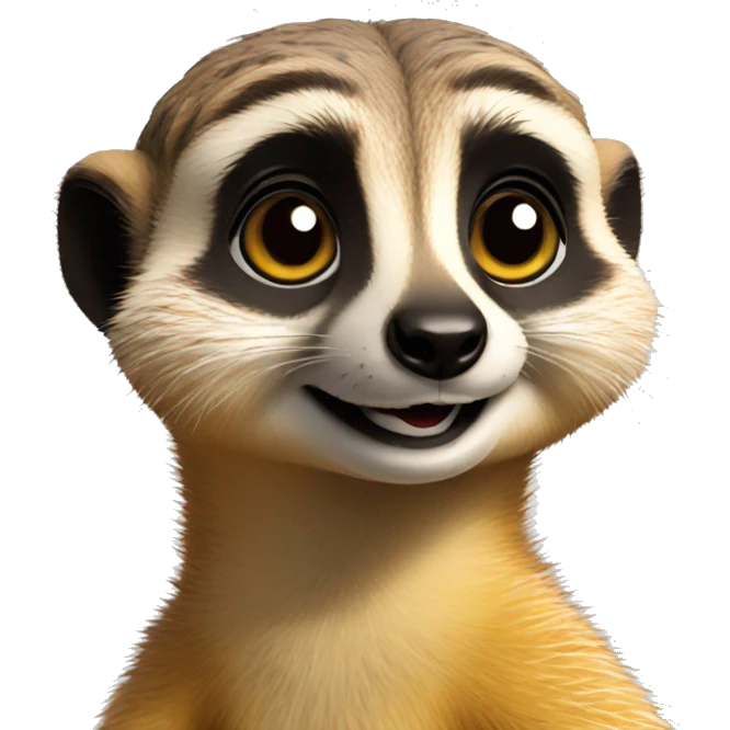 meerkat happy emoji