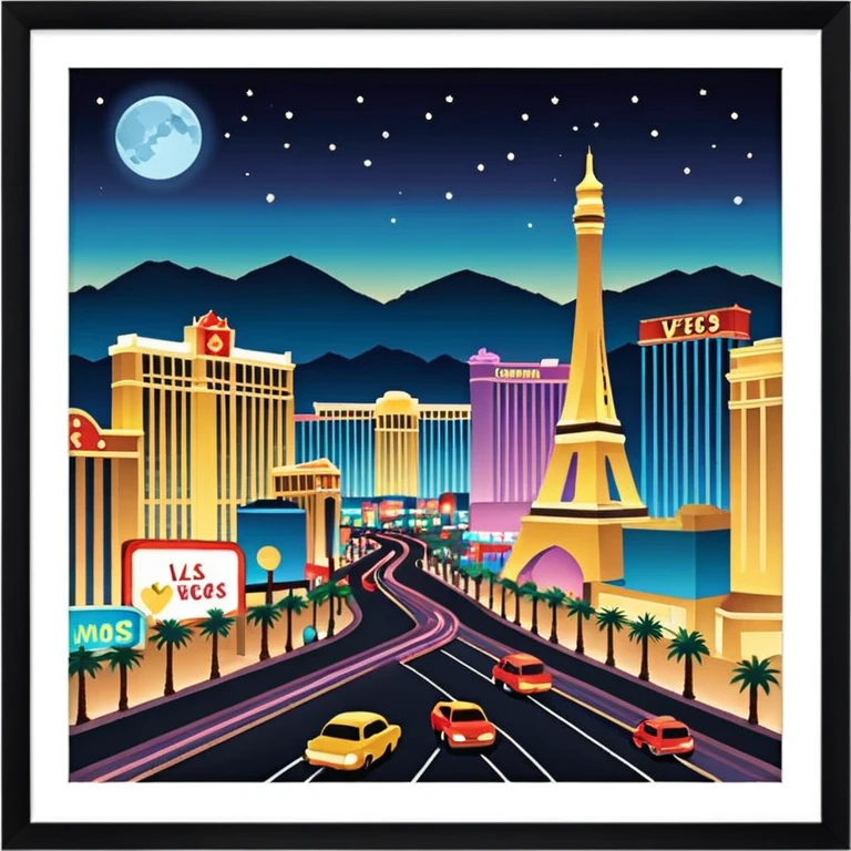 las vegas emoji