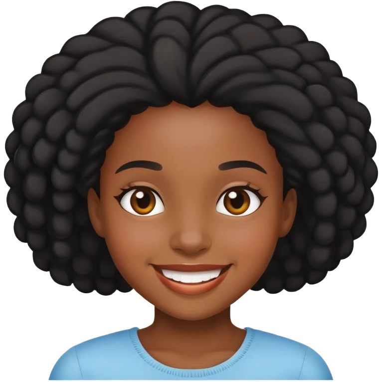 Black girl  emoji