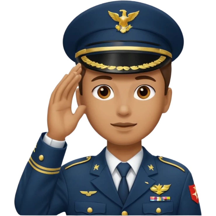military salute emoji