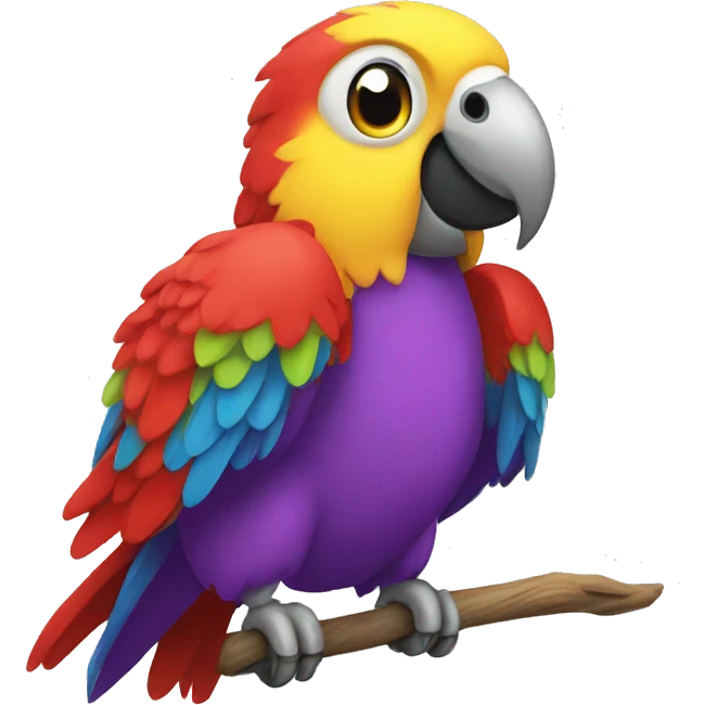 Joy parrot emoji