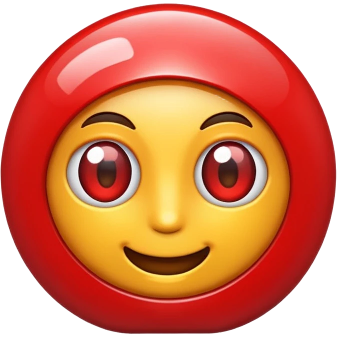 Brillo rojo emoji