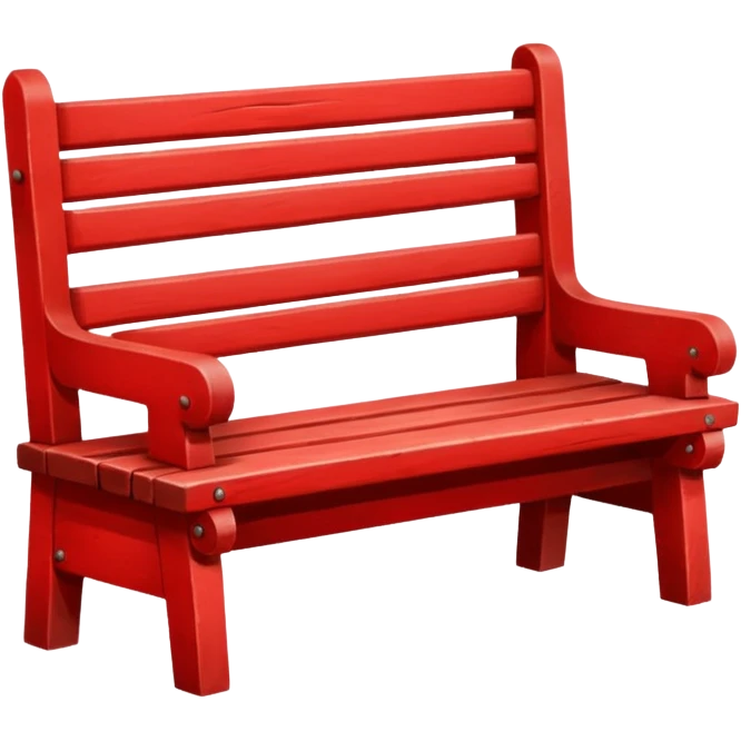 red bench emoji