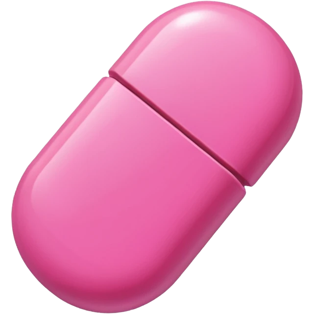 pink medication emoji