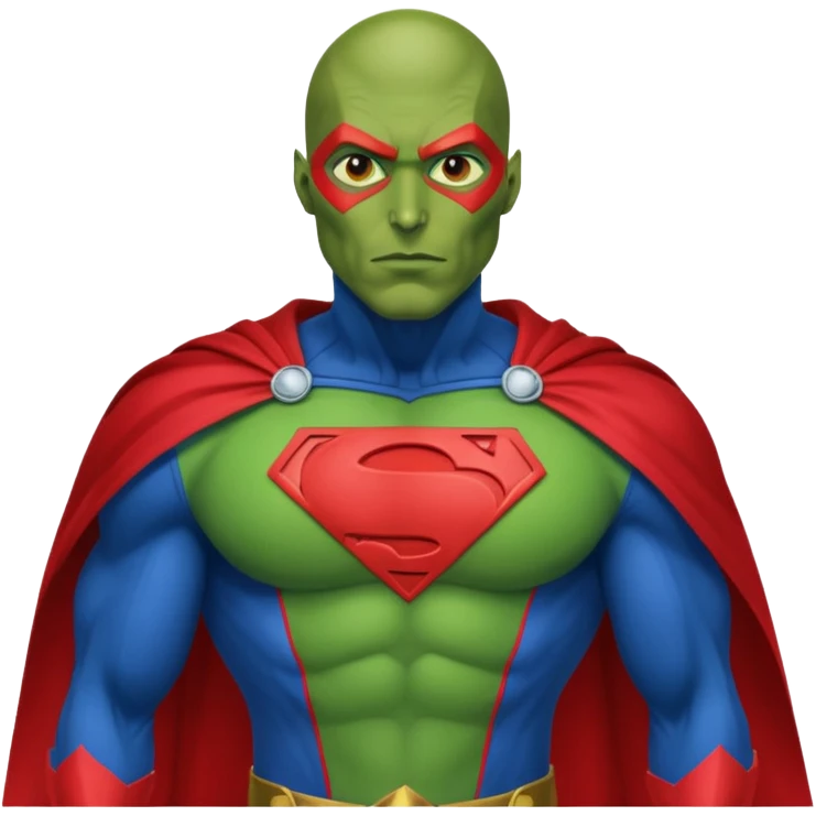 Martian Manhunter from Justice League emoji