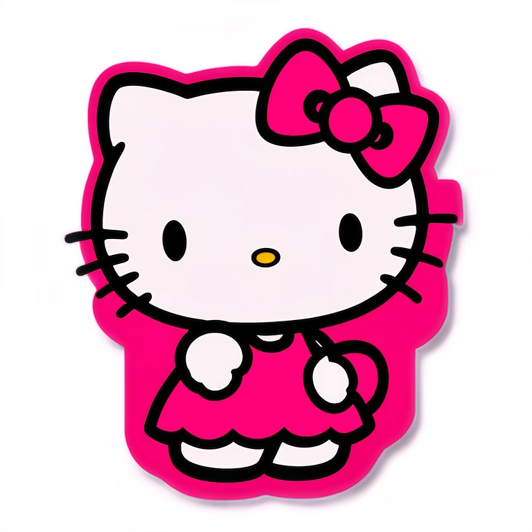 Hello kitty emoji