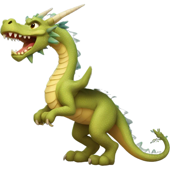 Un dragón  emoji