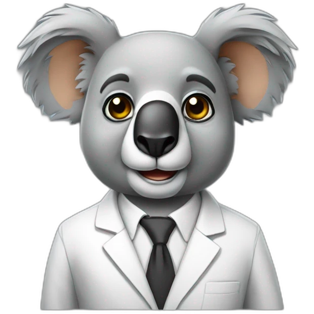 professor koala emoji