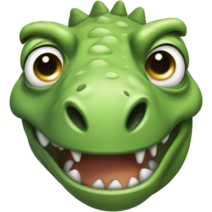 Crying dinosaur  emoji