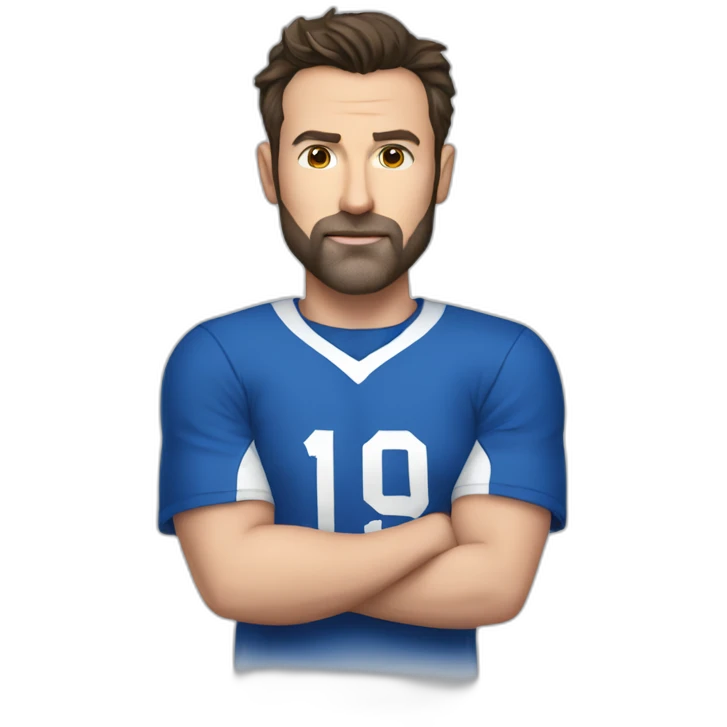 Ben affleck wearing alhilal shirt emoji