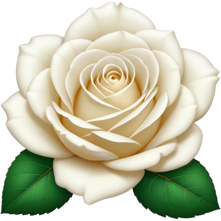 White rose emoji