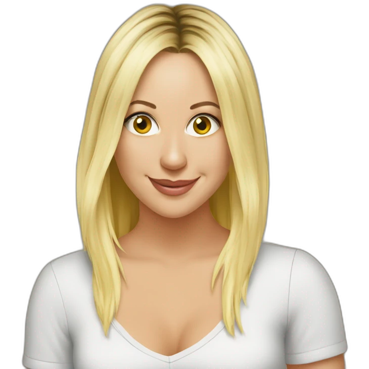 Kaley cuoco emoji
