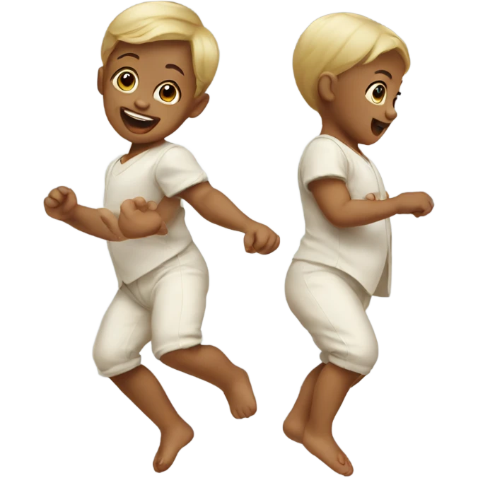 Baby dancing emoji