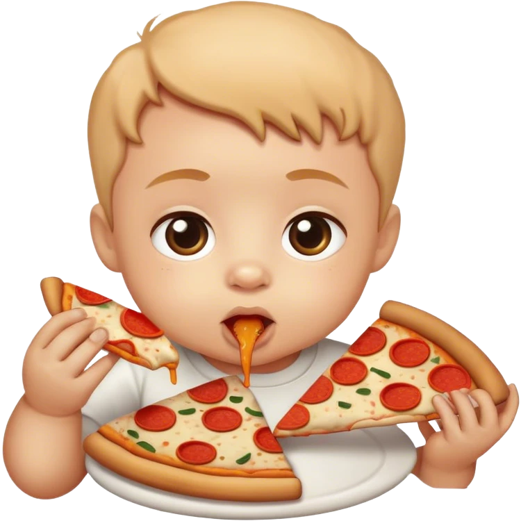 Pizza baby emoji