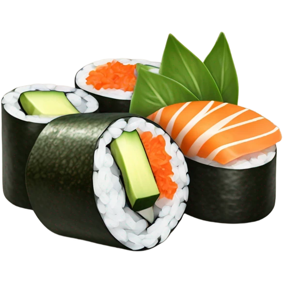 Sushi roll emoji
