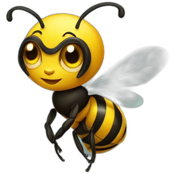 sexy bee emoji